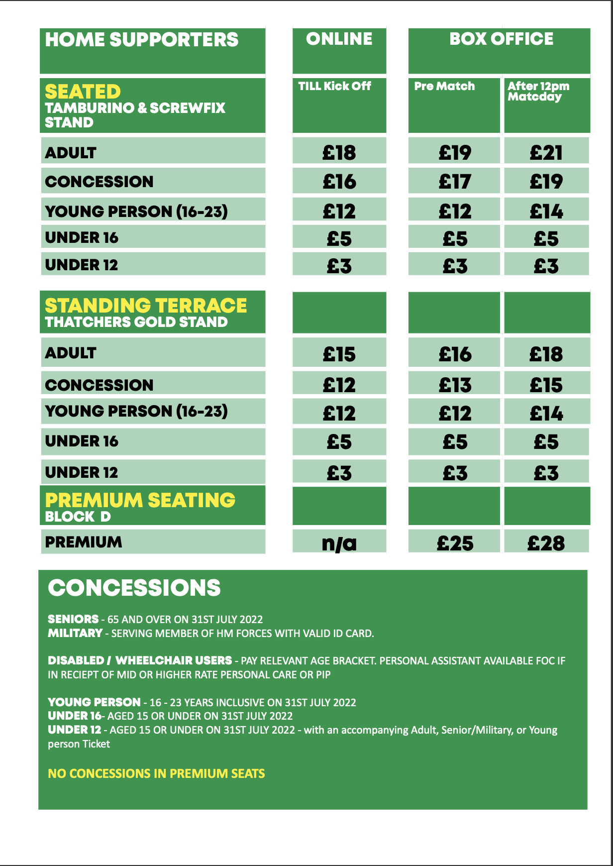 Yeovil Town Football Club TICKETS Wrexham tickets now available