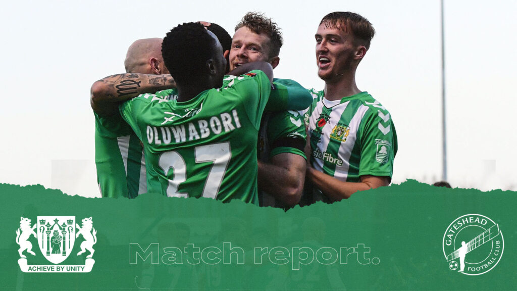 REPORT | Yeovil Town 3-1 Gateshead