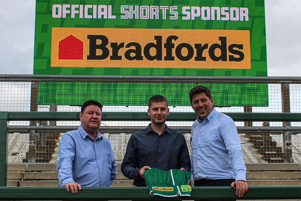 COMMERCIAL | Bradfords become shorts sponsor