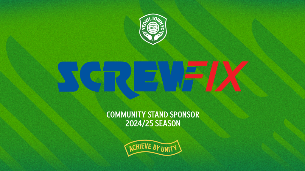 COMMERCIAL | Glovers Continue Partnership with Screwfix for 2024/25 Season